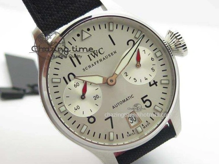 MIROTIME 1229 Big Pilot Real PR IW500432 DFB Limited Edition ZF 1:1 Best Edition On Black Nylon Strap A Fashionable 7276